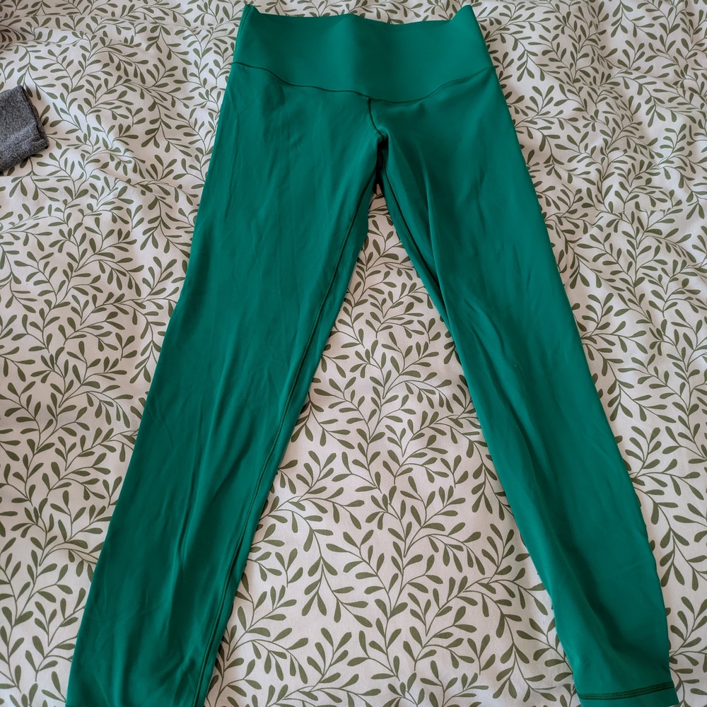 Aerie Vibrant Green High-Rise Leggings